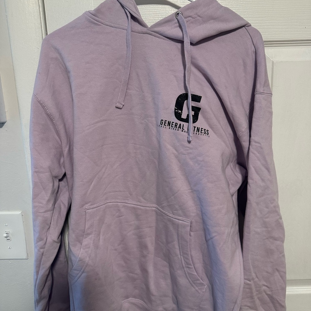 Purple Men's General Fitness Hoodie